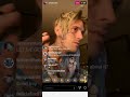 Aaron Carter IG Live (Nov 23 2019) Smoke and Chill + Ganval Live