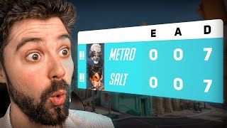 Killing TOXIC Twitch Streamers in Overwatch 2 - ft Metro and Unsaltedsalt
