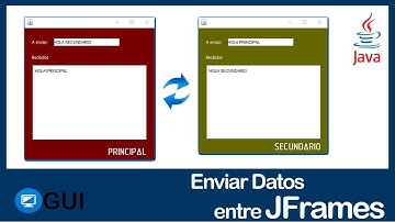 Enviar datos de un JFrame a otro JFrame