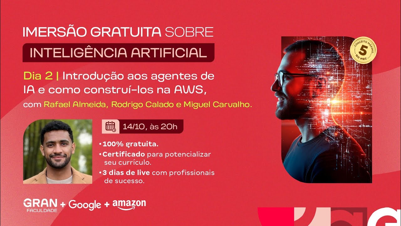 Imersão Gratuita sobre IA - DIA 2 | Introdução aos agentes de IA e como construí-los na AWS