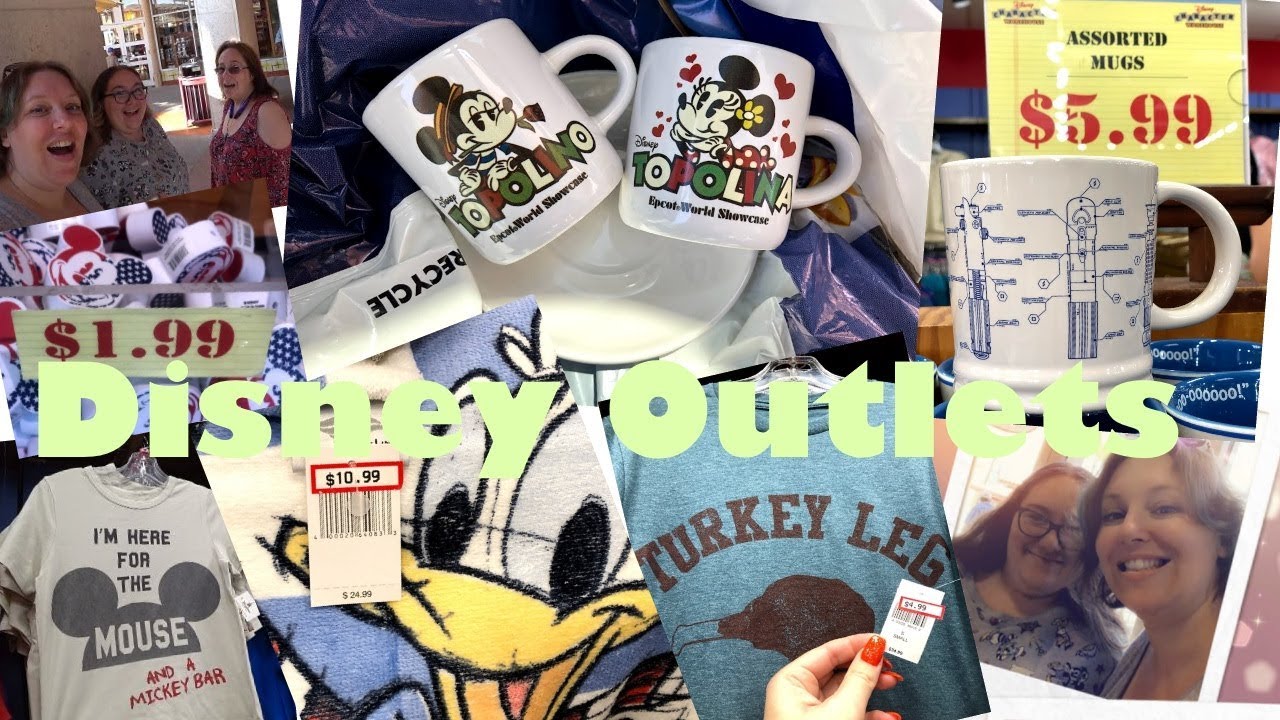 DISNEY OUTLET SHOPPING in Orlando! [5/29/19] YouTube