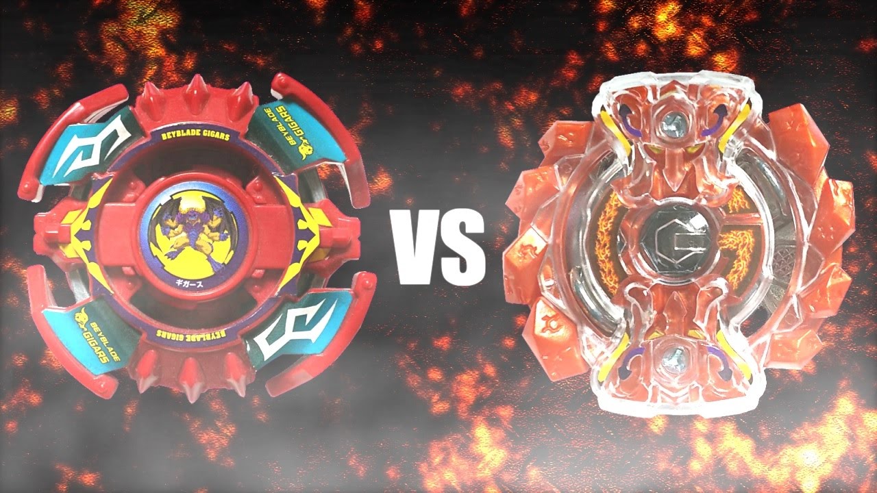 第73回 ベイブレード ギガース VS ギガントガイア.Q.F - YouTube