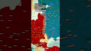 World War I Eastern Front 1914-1917 In 1 Minute Using Map