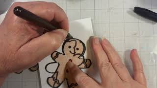 These DIY Gingerbread Earrings Turned Out SO Cute!