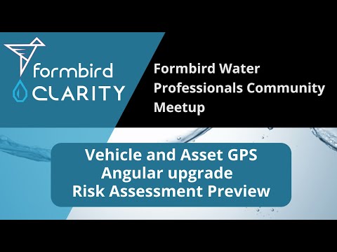 Formbird CLARITY Water Professionals Meet Up #2 Up 24 Feb - GPS + underground water assets