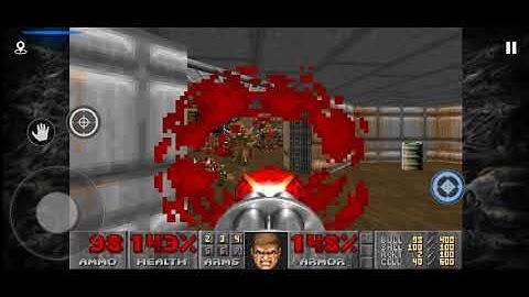 Doom 1 - android app: E1 (100% items, secrets and kills) Ultra-Violence