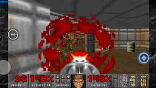 Doom 1 - android app: E1 (100% items, secrets and kills) Ultra-Violence screenshot 5
