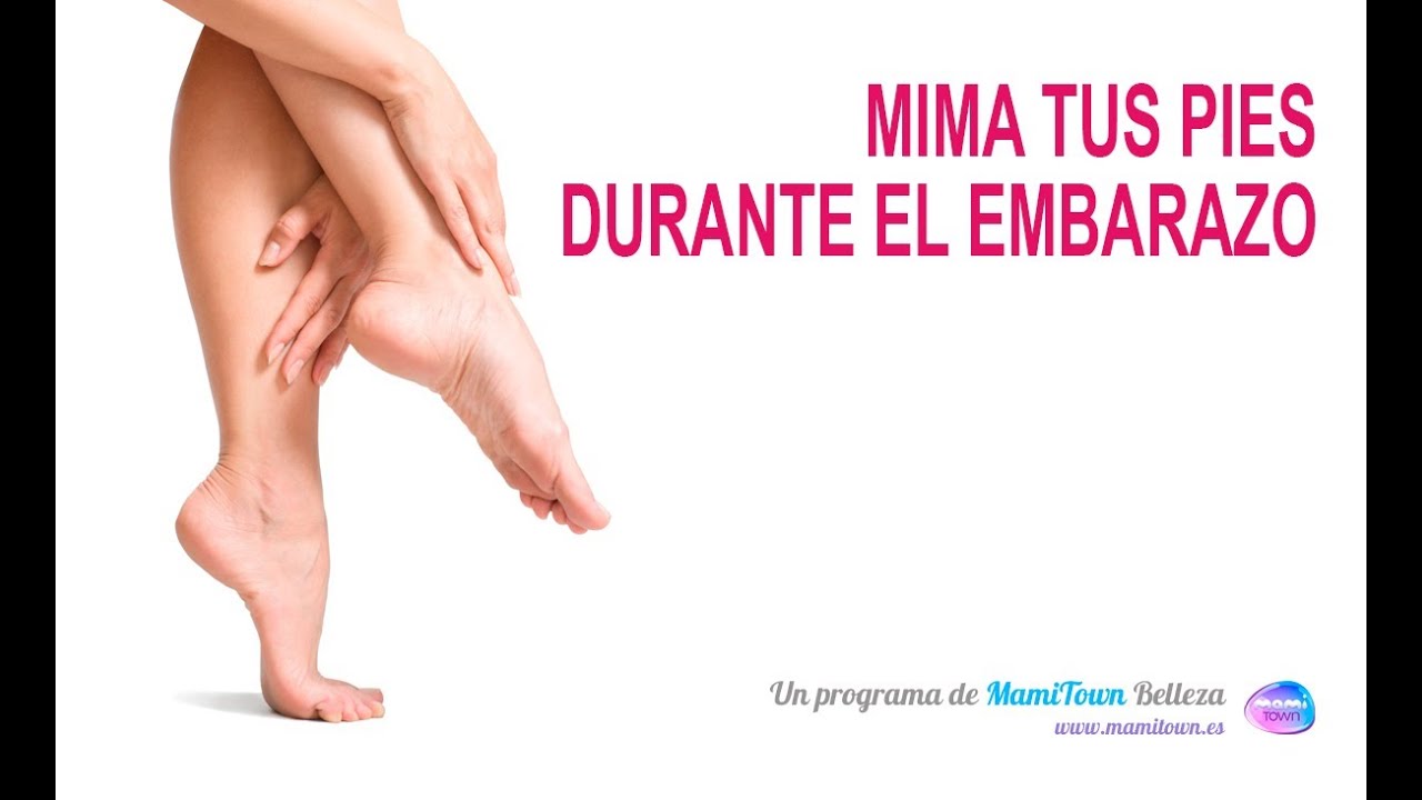 Como deshinchar los pies durante el embarazo