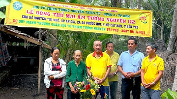 Lễ Động Thổ 3 Căn Nhà Tình Thương & Cầu Tường Nguyên 337