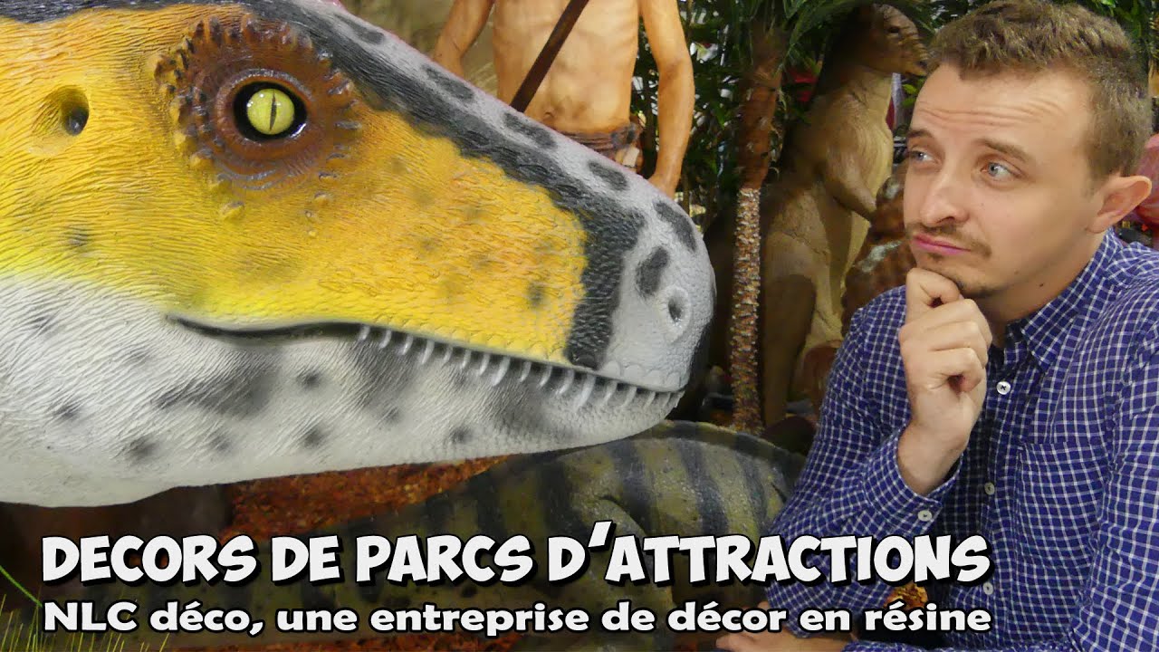 JE VISITE UNE ENTREPRISE DE REVENTE DE DÉCORS DE PARCS D'ATTRACTIONS !