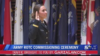 University of Tennessee ROTC commissioning ceremony