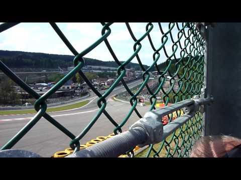 Bruno Senna Eau Rouge in reverse