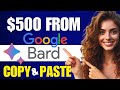 Earn 500 daily using google gemini ai for free simple copy  paste  make money online 2024