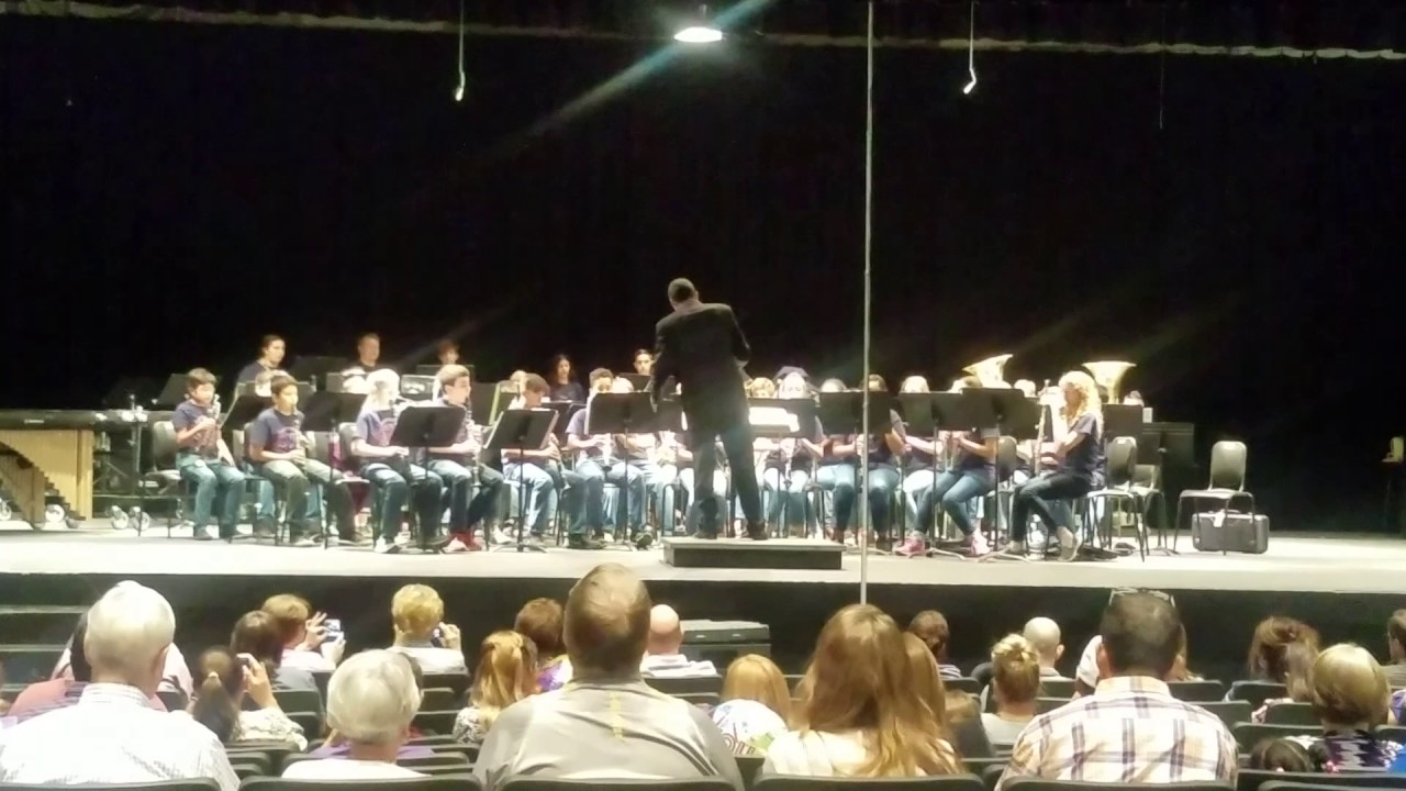 Rawlinson Middle School band Fiesta Española YouTube
