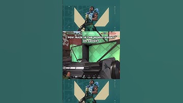 POV: RAZE IS THE WORST AGENT ON ASCENT  #valorant  #gaming #razevalorant