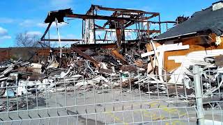 Pocono Bazaar flea market movie theater What s Left of after the fire