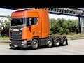 ETS 2 - 8x4 Scania 730 S Transporting a Transformer from Burgas to Varna