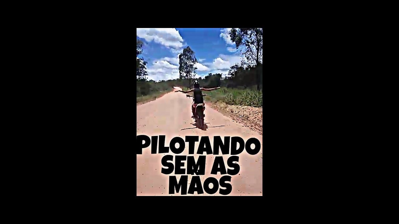 Pilotando nx 200 sem as maos - YouTube