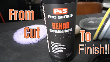 NEW! P & S Rehab!! From Strong Cut To Final Finish Depending Upon Paint! Paint Correction Made Easy!