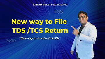 New way to File TDS/TCS Return