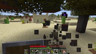 Minecraft beginning to the Ender Dragon in less than  50 Minecraft days