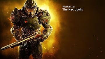 DOOM - Mission 11: The Necropolis All Secrets, Collectibles and Challenges
