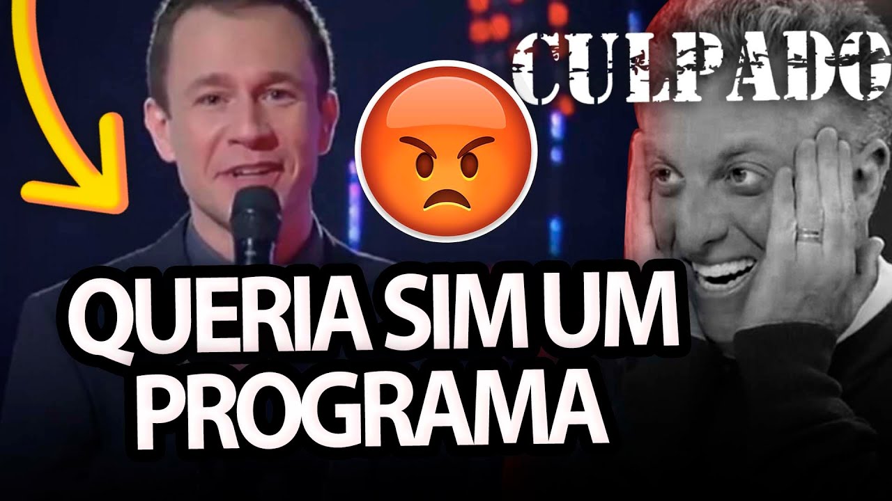 Tiago Leifert MENOSPREZADO na Globo, queria um programa e Luciano Huck foi culpado por demissão