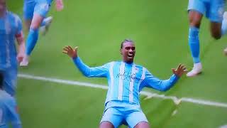 The best Quarter final F.A Cup goal. Haji Wright Coventry City...