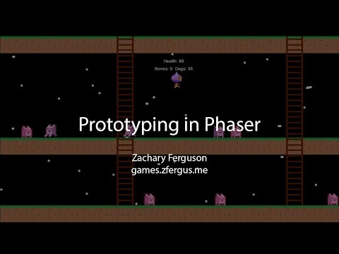 Phaser Prototyping Demo Reel
