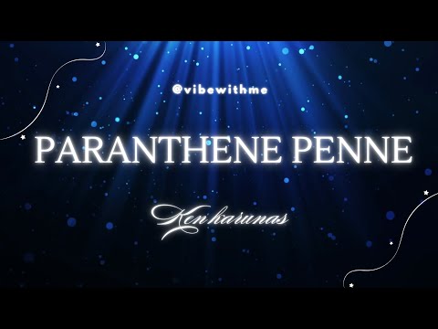 Paranthene penne ( Full Lyrical video ) | Youth | Ken Karunas | GV Prakash | Vignesh Srikanth
