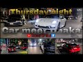 ঢাকায় মাঝ রাতে গাড়ির মেলা Thursday night car meet VLOG | Porsche-BMW-EVO-mini cooper| loud exhaust.