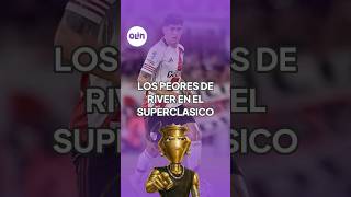 ¡EL TOP 3 DE LOS PEORES DE RIVER! SALAS, RIVERO Y COLIDIO BAJO LA LUPA 📉⚪🔴 #SHORTS - 1A