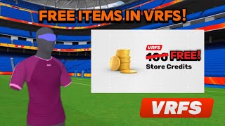How To Get FREE Items and Cosmetics In VRFS! 