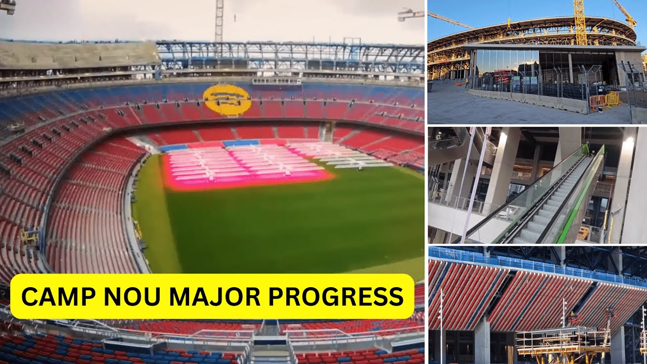 Major Shifts Inside Camp Nou - New Installations Changing Everything