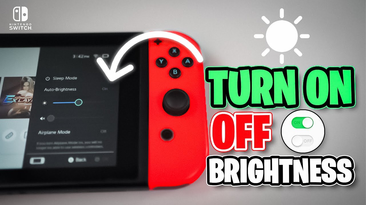 Как включить или выключить автоматическую регулировку яркости на Nintendo Switch | Советы по устр...