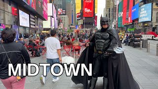 NEW YORK CITY Walking Tour [4K] - MIDTOWN