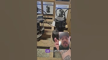 Sump pump won’t stop running? Try lifting the float switch. #waterproofing   #sumppump