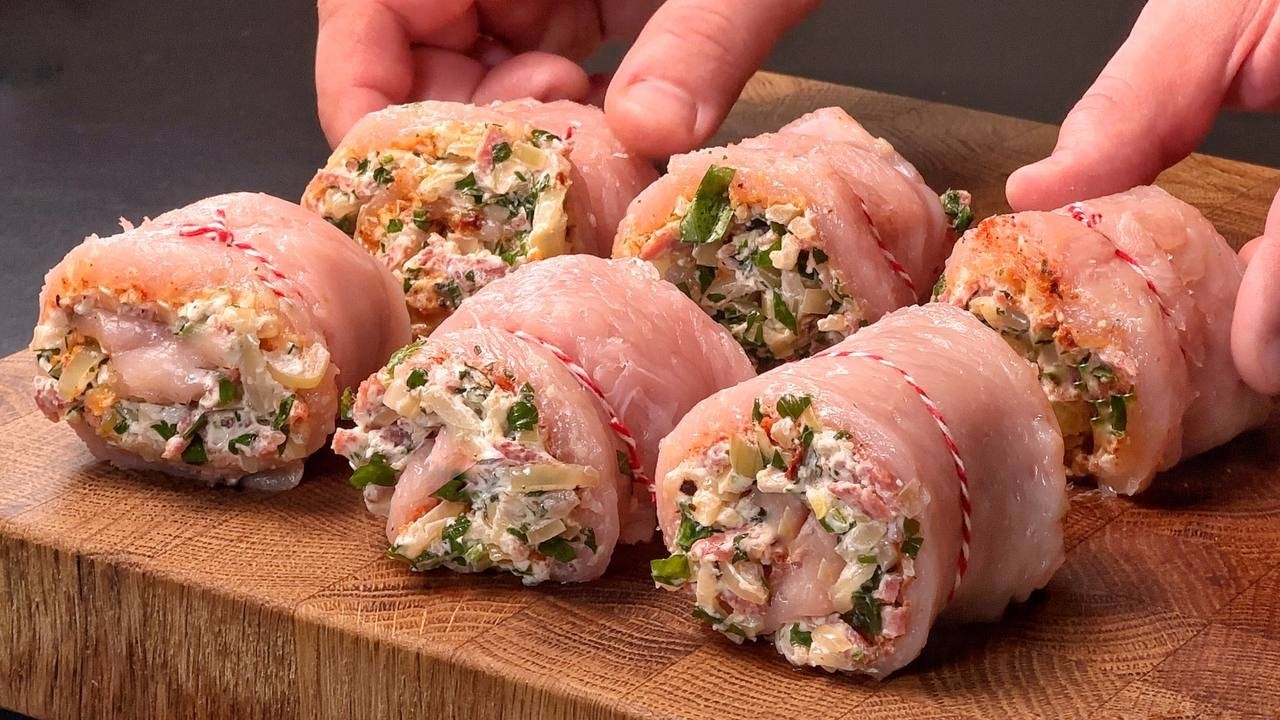 Tolle Idee mit Hähnchenfilet! Ein beliebtes Rezept für jeden Feiertag!