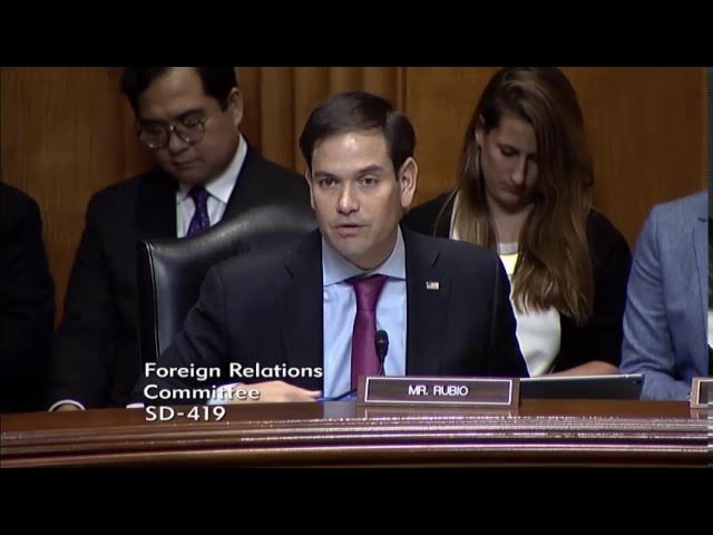Rubio questions Gov. Haley at U.N. ambassador confirmation hearing