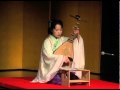 Yoko hiraoka performing gion shoja on chikuzen biwa