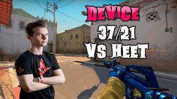 Astralis device 37/21 DUST2 POV vs HEET - CCT NORTH EUROPE SERIES 2 | csgo highlights