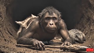 How Prehistoric Humans Competed with Other Species for Food। kids stor। kids cartoon। kids। cartoon
