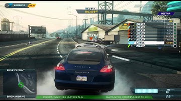 Need For Speed Most Wanted Multiplayer Gameplay