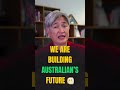 Penny Wong Building Australia’s future | Australian Budget Update