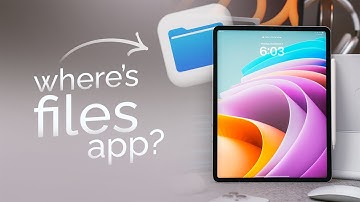 Where is the Files App on my iPad? (explained)
