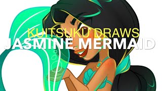 Kuitsuku Draws: Mermaid Jasmine