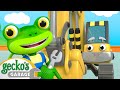 Eric&#39;s Excavator Service | Gecko&#39;s Garage | Cartoons For Kids | Toddler Fun Learning