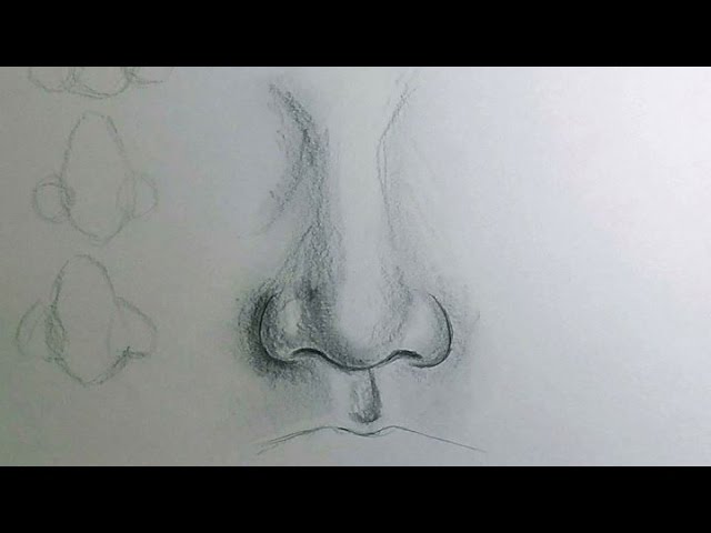 how to draw chibi nose