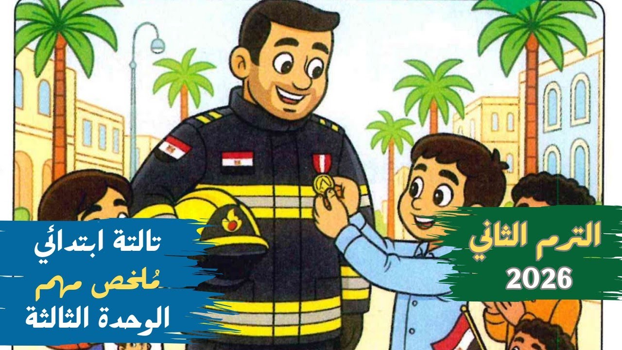 انجليزي الصف الثالث الابتدائي | مراجعة شاملة على الوحدة الثالثة | Review Unit 3 | الترم الثاني 2026