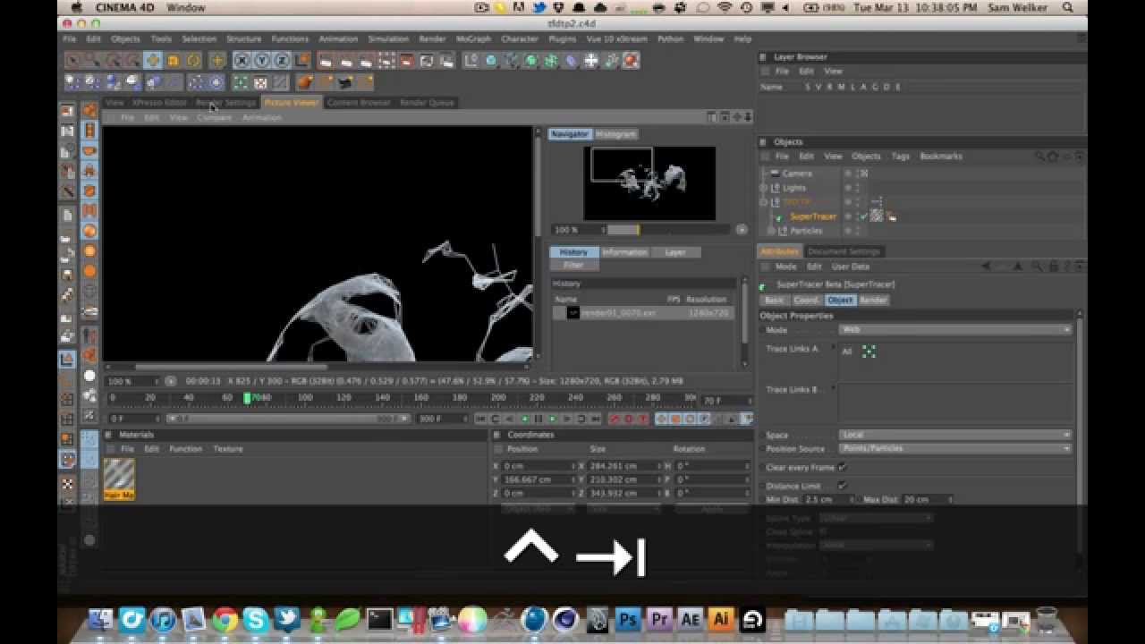 Cinema 4D tutorial 21: Creating organic effects with TFD and Thinking ...